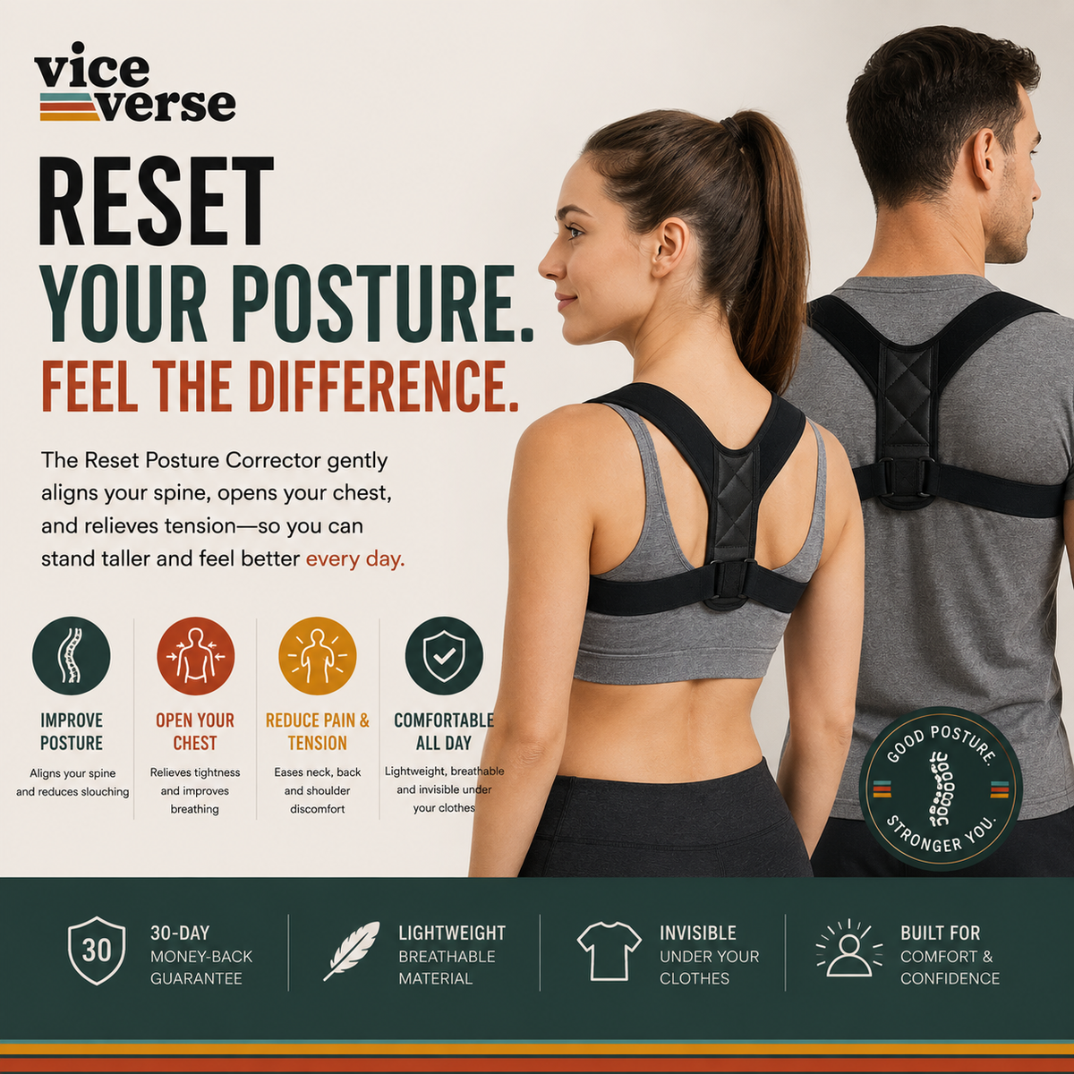 The Reset Posture Corrector