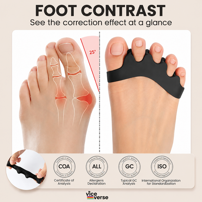 Realign Toe Spacers